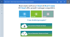 Desktop Screenshot of cloud.realcomm.it